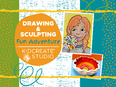 Drawing & Sculpting, Fun Adventure- Mini Camp (4-10 Y)