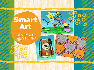 Kidcreate Studio - Newport News. Smart Art Homeschool Weekly Class - Tuesdays  (5-12 Years)