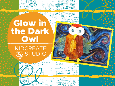 Glow in the Dark Owl at Adams Elementary- Coon Rapids